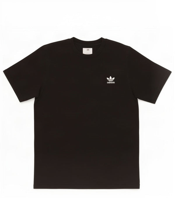 T-shirt Adidas da uomo Top Small in cotone nero