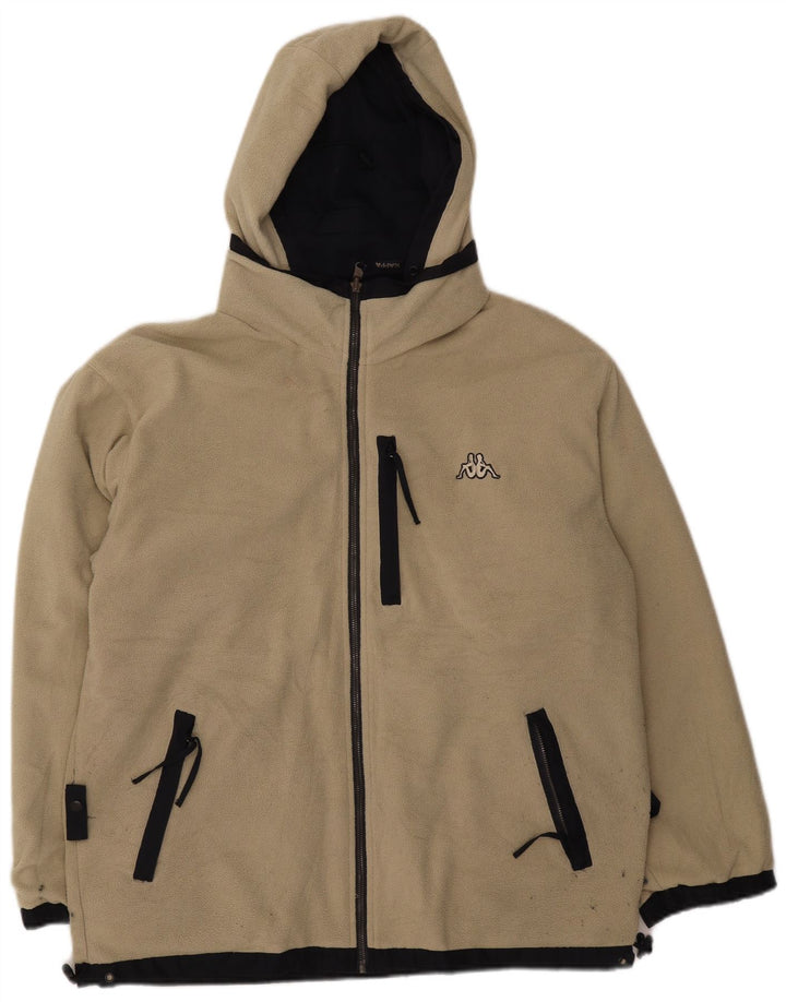 KAPPA Mens Reversible Jacket UK 36 Small Navy Blue