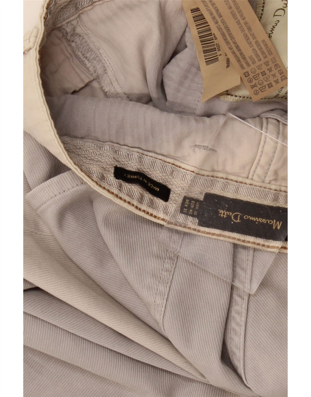 MASSIMO DUTTI Pantaloni casual dritti da uomo EU 42 Large W32 L32 Grigio