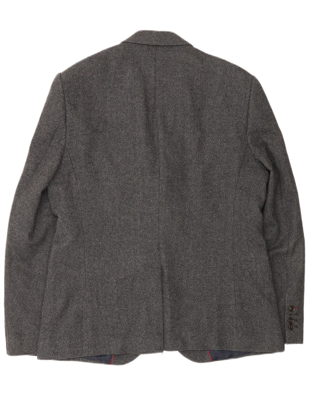 Giacca blazer da uomo a 2 bottoni Jack Wills UK 42 XL lana grigia