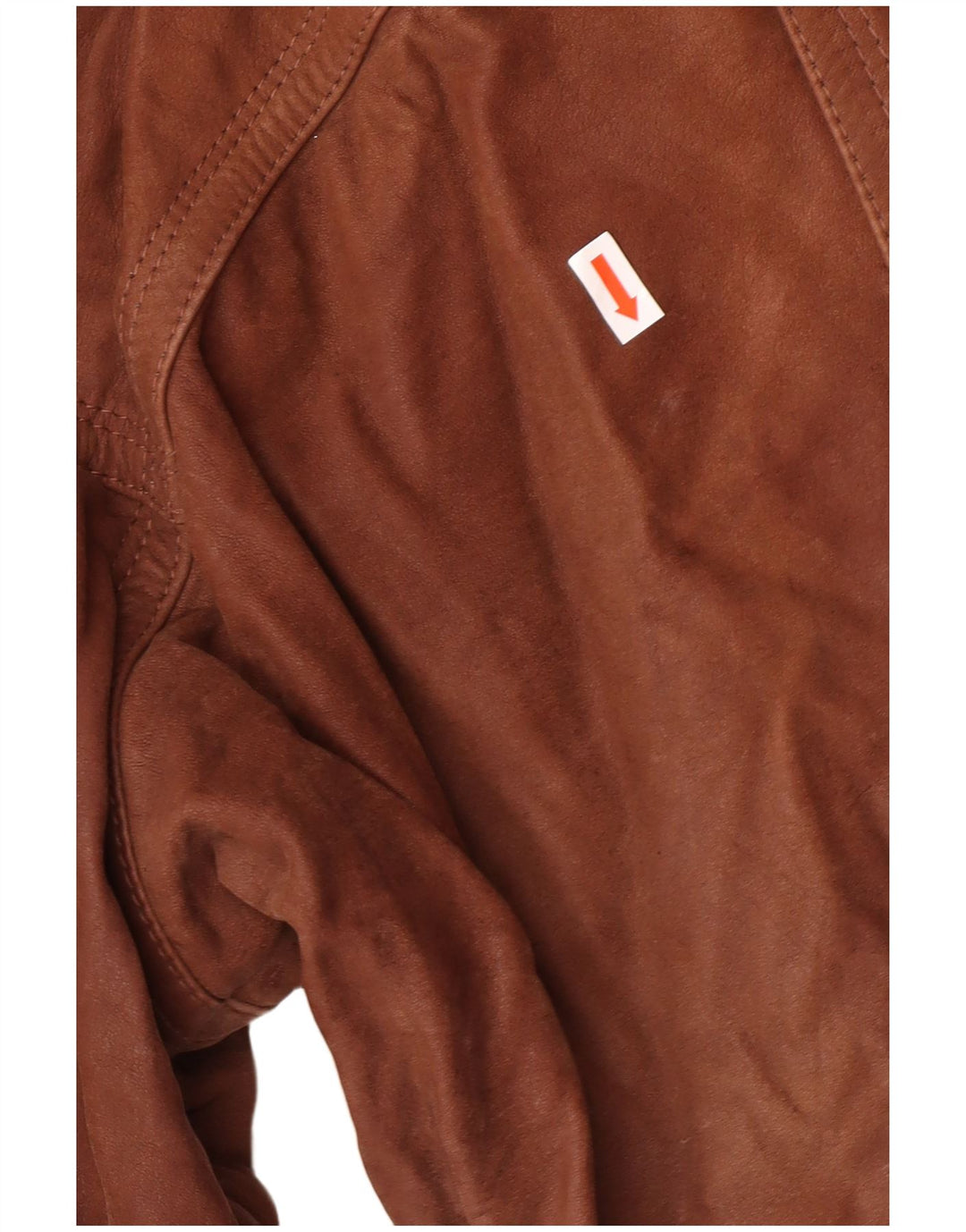 Cappotto in pelle da uomo VINTAGE IT 50 Large Marrone