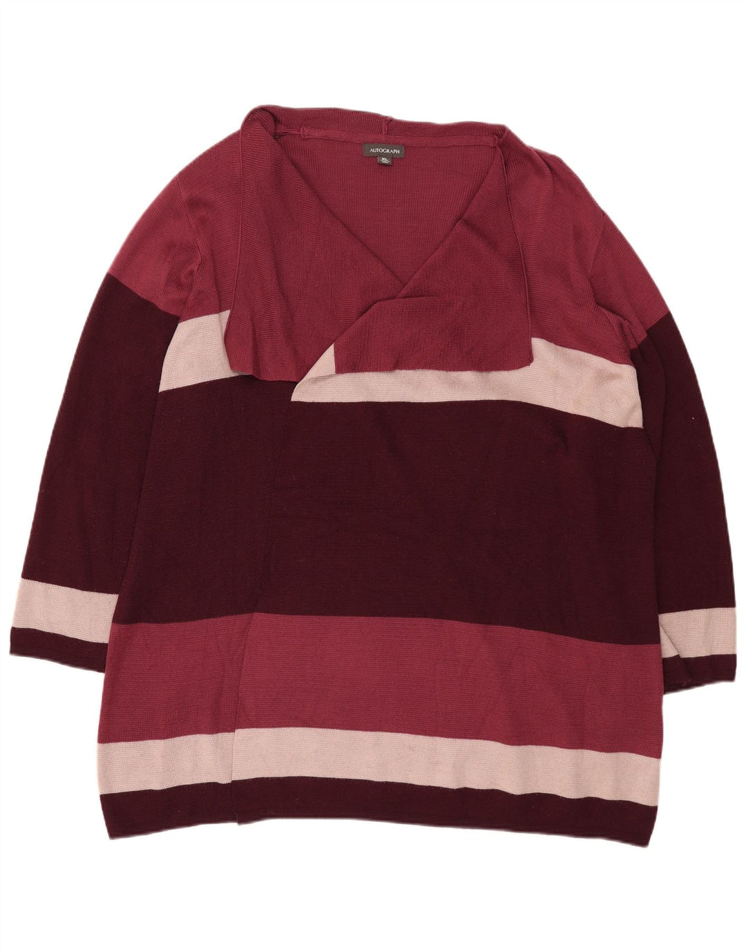 Maglione cardigan lungo da donna Marks & Spencer UK 18 XL multicolore