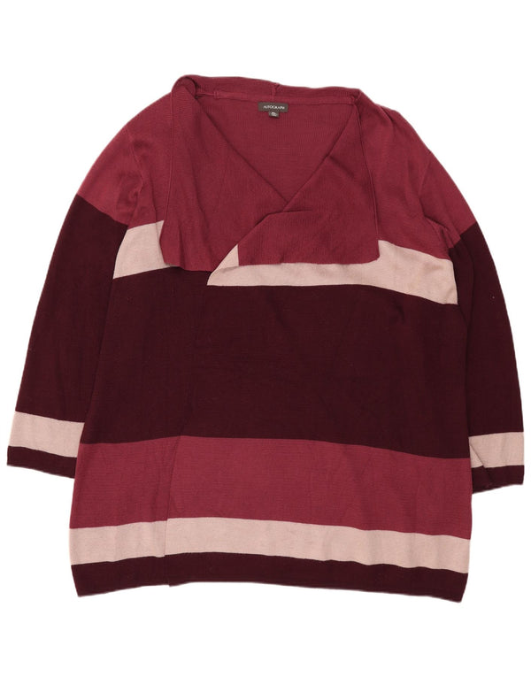 Maglione cardigan lungo da donna Marks & Spencer UK 18 XL multicolore