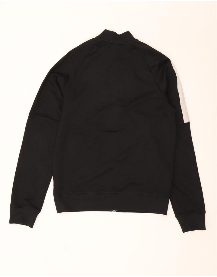 Giacca superiore della tuta da uomo Nike Small nera in poliestere color block