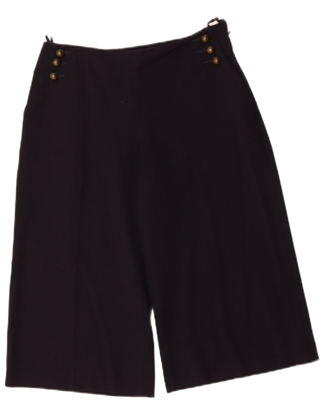 Bermuda da donna Marks & Spencer UK 10 Small W30 poliestere blu navy