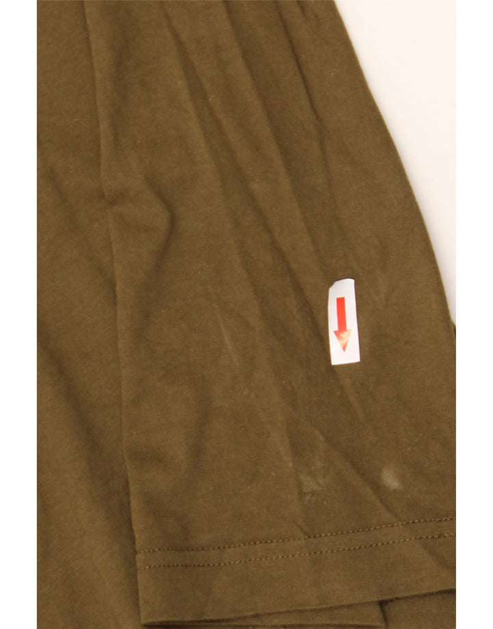 T-shirt da uomo Dkny Top grande in cotone kaki