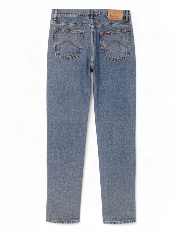 Jeans dritti regolari da uomo Carrera 700 W38 L34 cotone blu