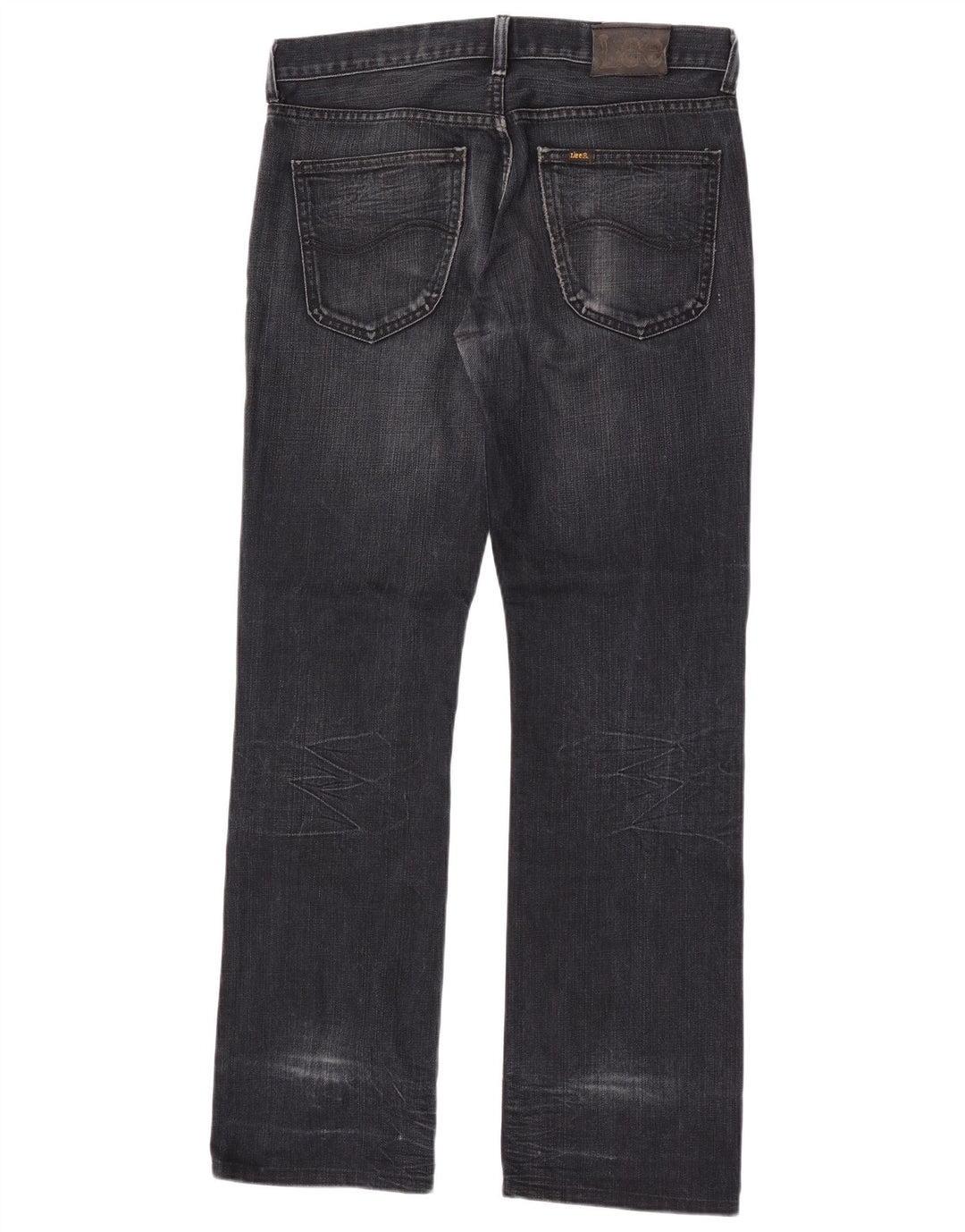 Jeans dritti Lee Freeburn da uomo W33 L34 cotone nero