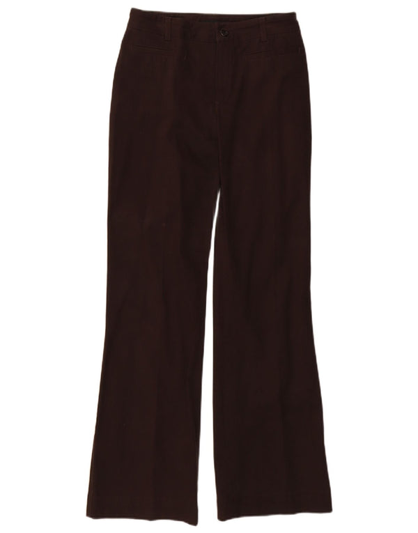 Pantaloni casual bootcut da donna Massimo Dutti EU 36 XS W26 L31 Cotone marrone