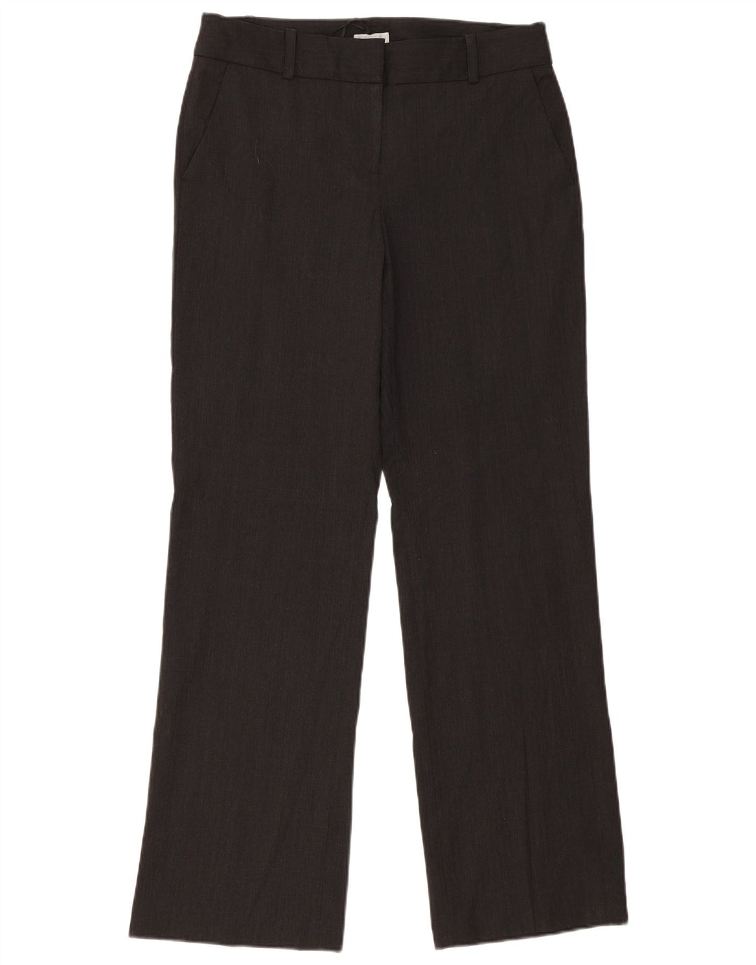 Pantaloni da abito dritti da donna JIGSAW UK 12 Medium W34 L34 Poliestere grigio