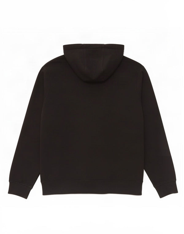 Maglia con cappuccio e zip Nike da uomo, grande, in cotone color block nero