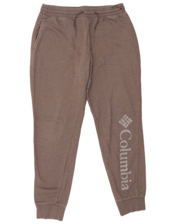 Pantaloni da tuta con grafica da donna Columbia Joggers UK 14 Cotone grigio medio