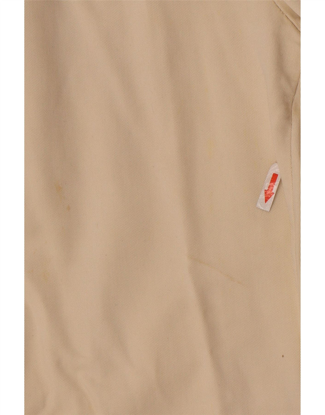 Pantaloni chino da uomo con pegging Peter Hadley IT 48 medio W32 L33 Cotone beige