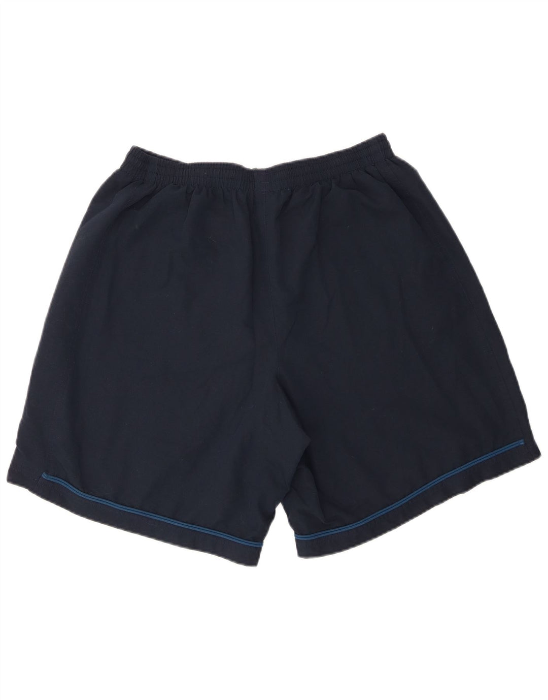 Pantaloncini sportivi da uomo Adidas Large blu navy in poliestere