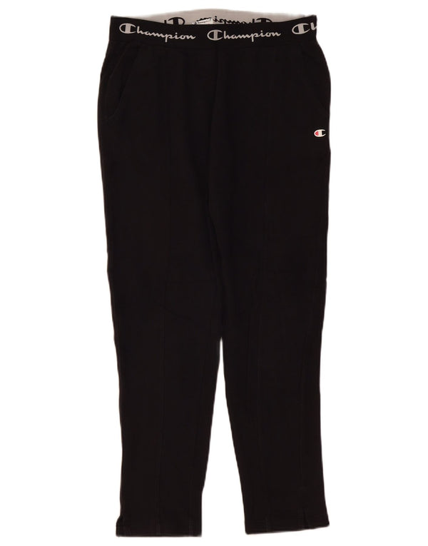Pantaloni da tuta con grafica da donna CHAMPION UK 14 Medium Nero