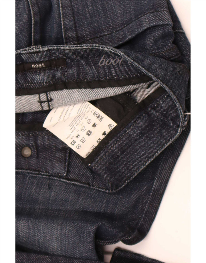 Jeans bootcut da donna Hugo Boss W27 L28 cotone blu navy