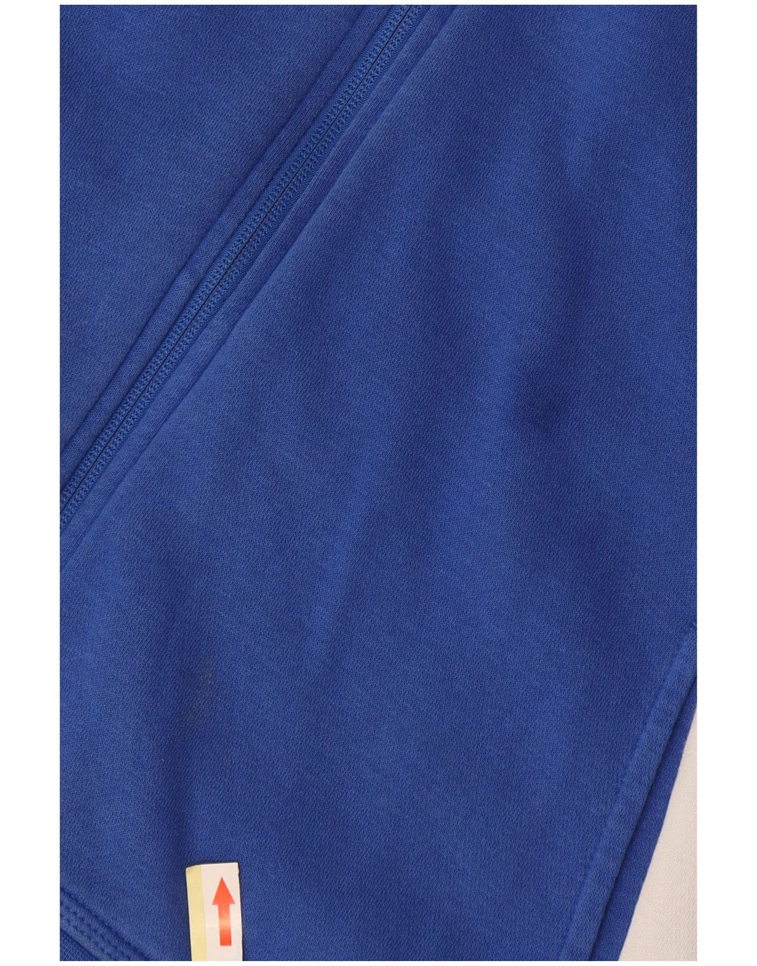 Felpa con cappuccio e zip NIKE per ragazzi 13-14 anni XL in cotone color block blu