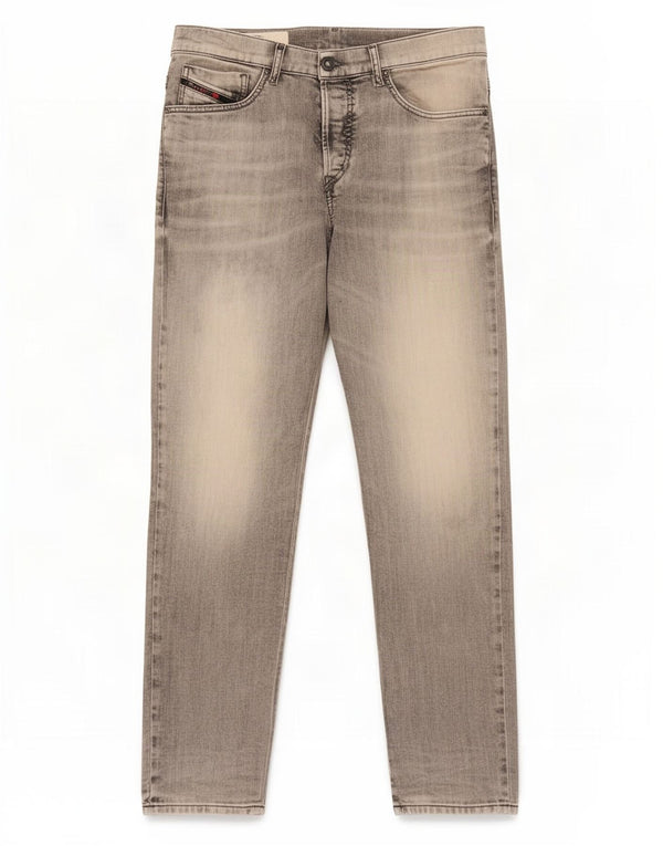 Jeans uomo Diesel D-Fining affusolati W32 L32 cotone grigio