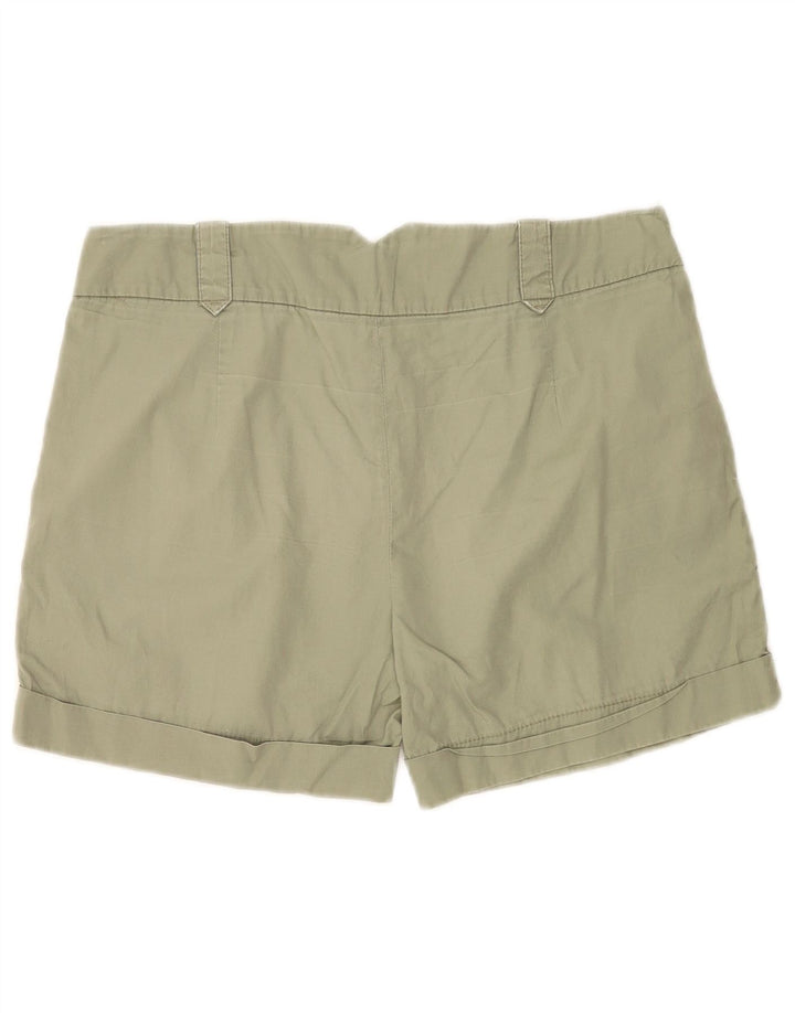 Pantaloncini chino con pegging da donna Zara medi W28 in cotone verde