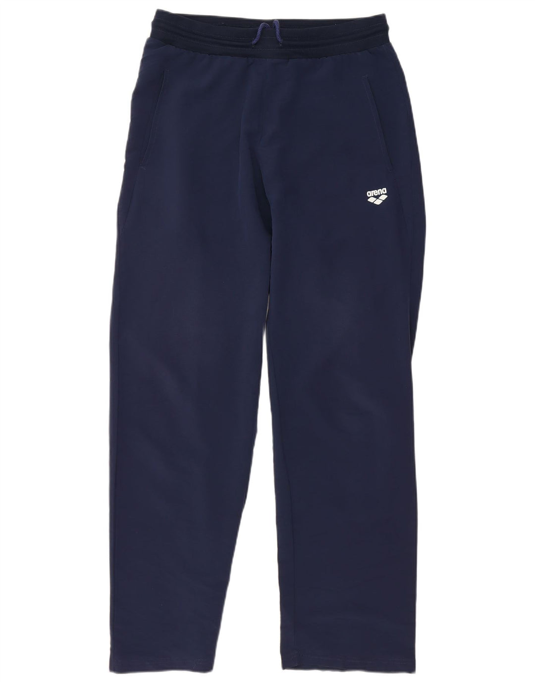 Pantaloni da tuta da uomo Arena piccoli in poliestere blu navy