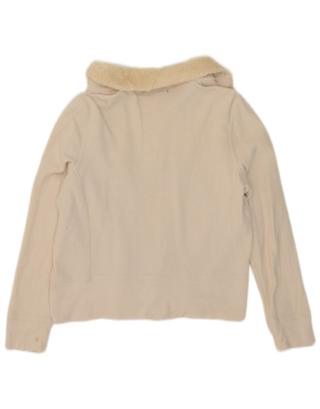 Maglione cardigan aperto da donna Ralph Lauren UK 14 Beige medio