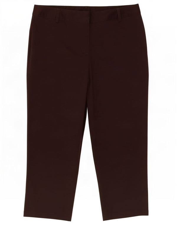 Pantaloni Capri da donna Marks & Spencer W32 L22 Marrone