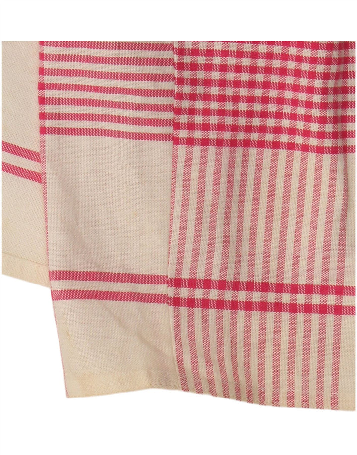 Gonna a portafoglio da donna Touche IT 46 Large W30 in cotone a quadri rosa