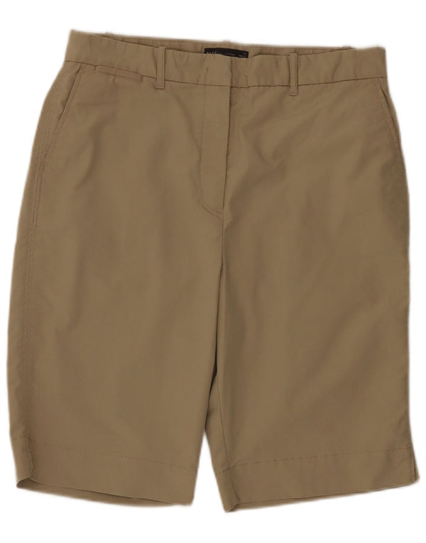 Pantaloncini chino da donna Marks & Spencer UK 14 Large W32 Cotone beige