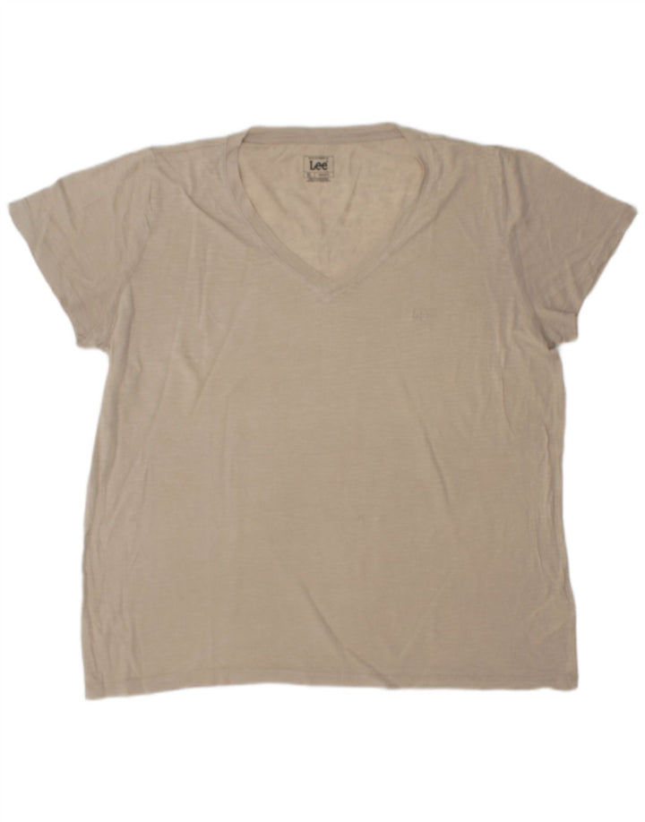Maglietta Lee da uomo vestibilità regolare, XL, Lyocell beige