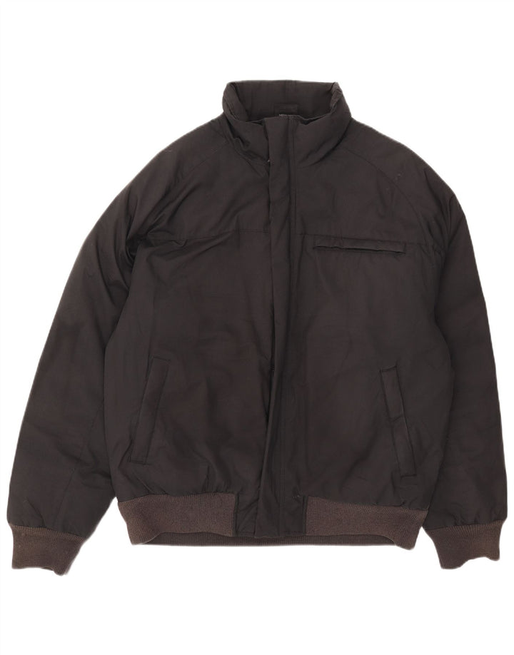 Giacca bomber da uomo Adidas UK 40 grande poliestere nero