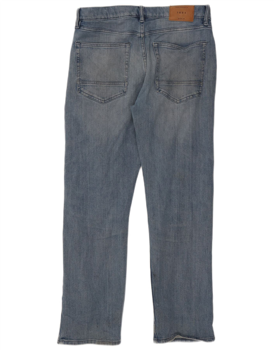 Jeans dritti da uomo Marks & Spencer W32 L29 cotone blu