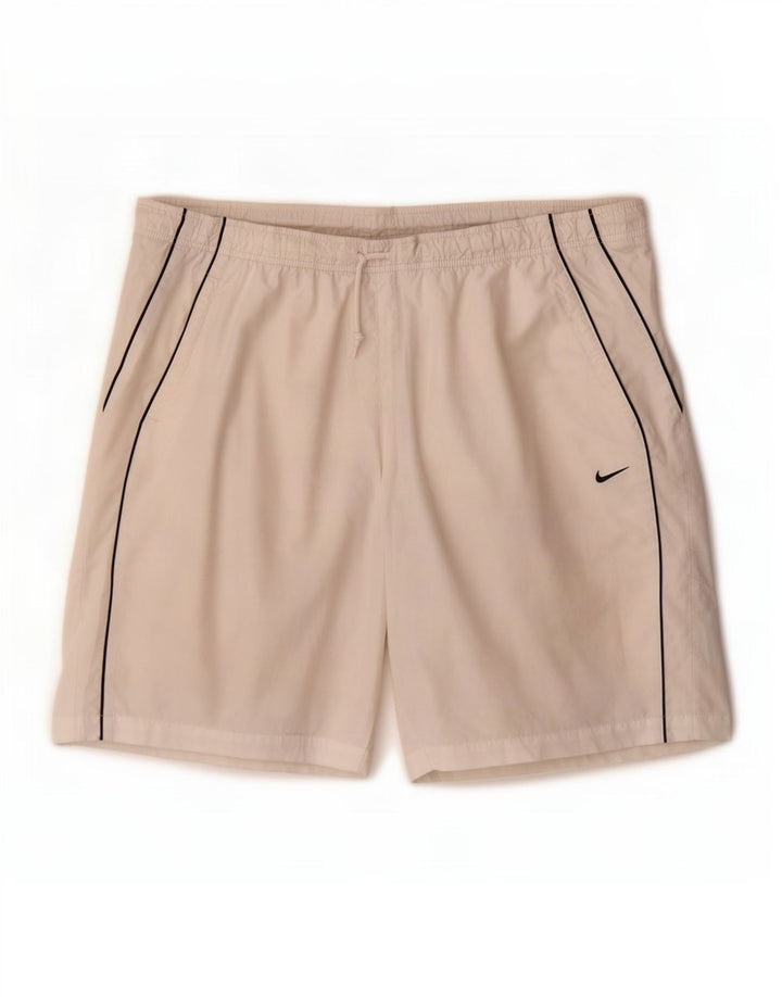 Pantaloncini sportivi Nike da uomo XL bianchi