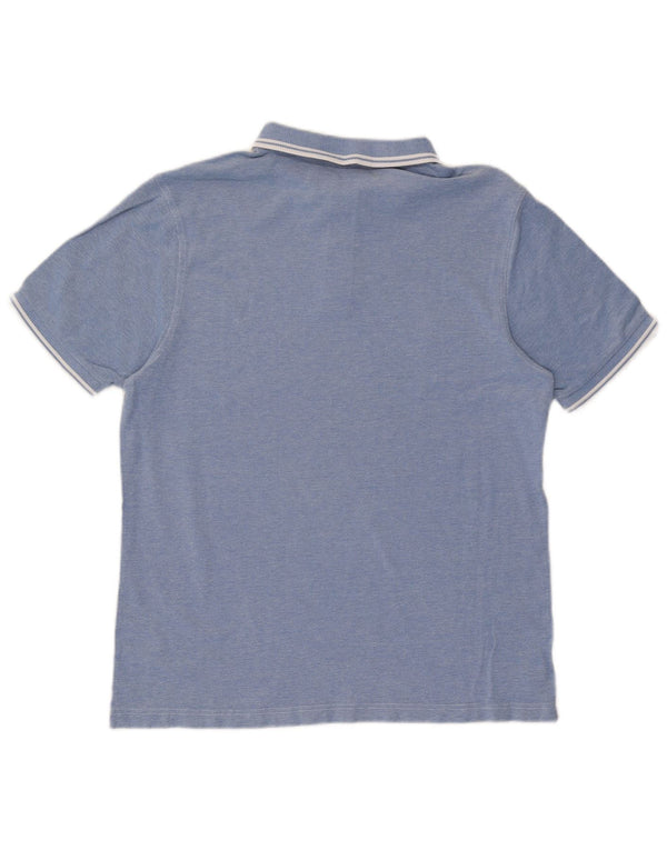 Polo da uomo slim fit Fred Perry XL in cotone color block bianco