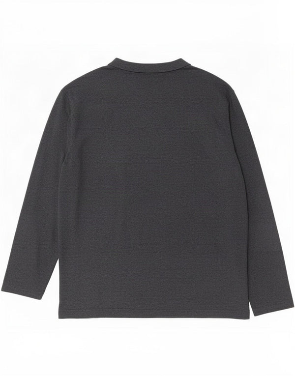Jack & Jones Top da uomo a maniche lunghe 2XL in cotone grigio