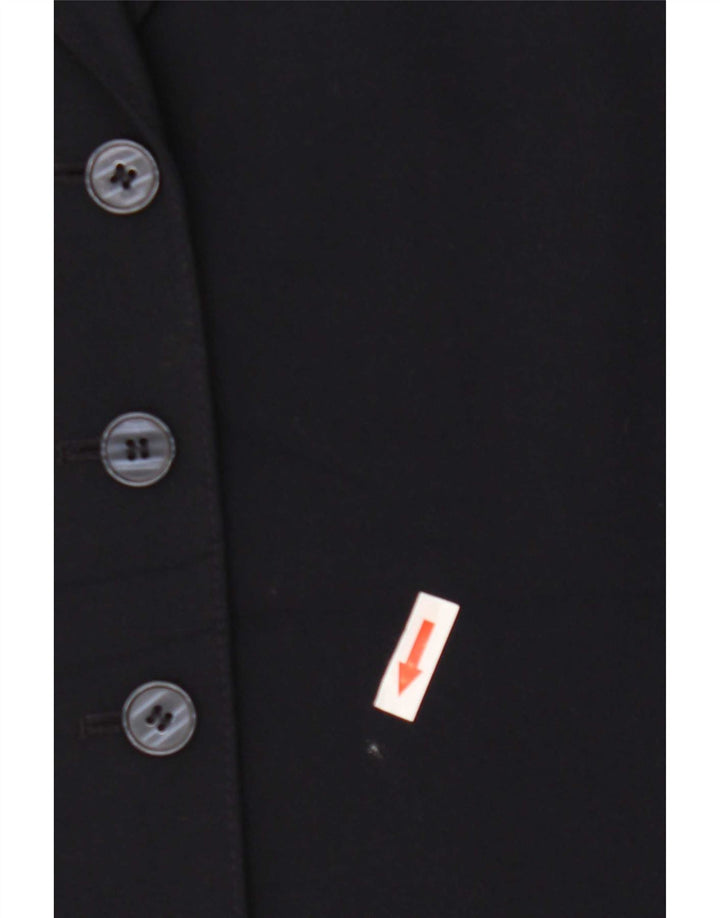 Cappotto Marks & Spencer da donna St. Michael UK 14 medio blu navy