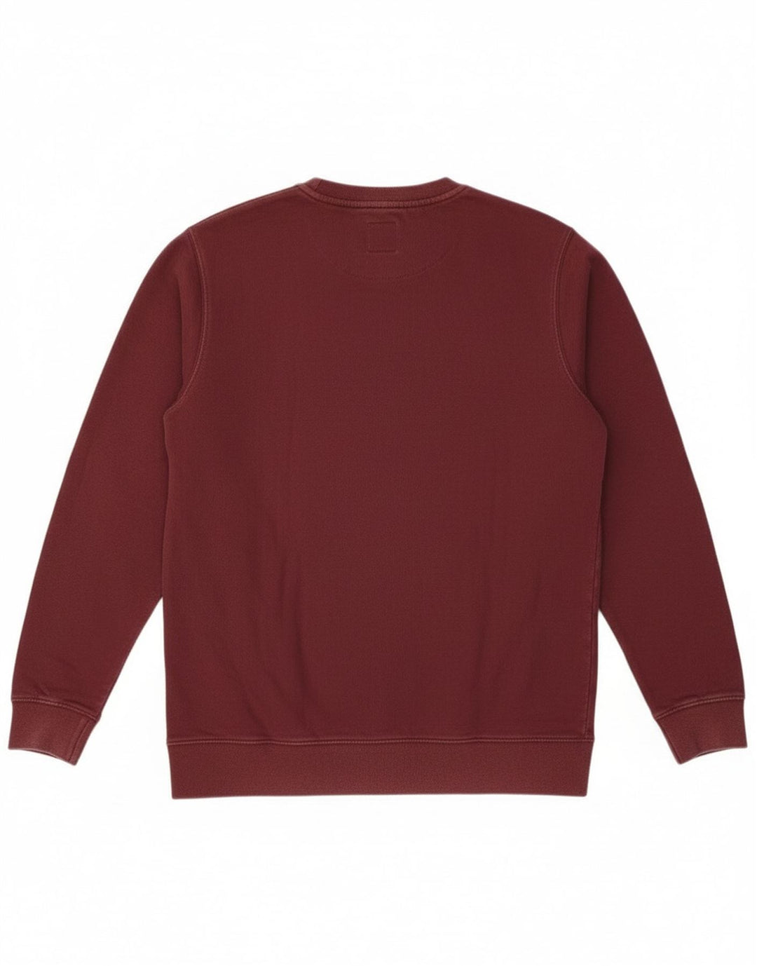 Felpa con grafica da uomo Vans, piccola, in cotone bordeaux