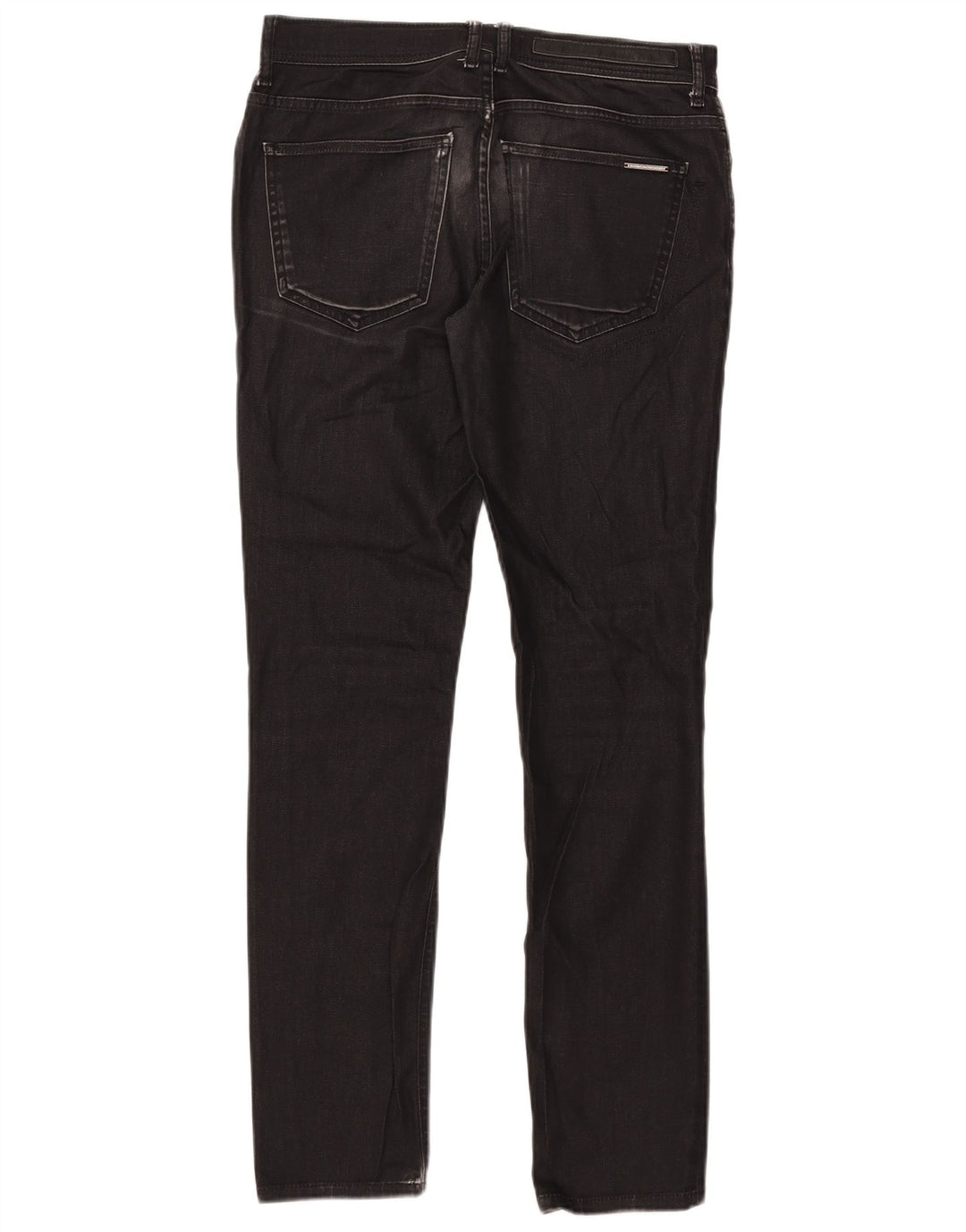 Jeans slim da uomo Zara EU 40 medio W31 L31 cotone nero