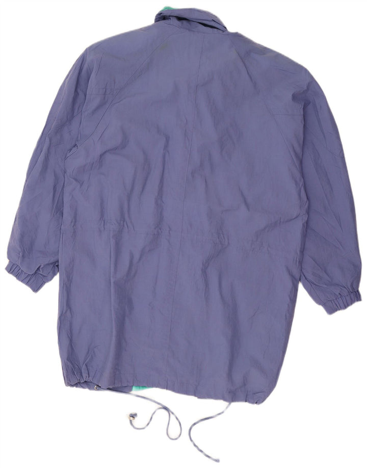 Giacca antipioggia oversize da donna Marcel Clair EU 38 Blu medio in poliammide