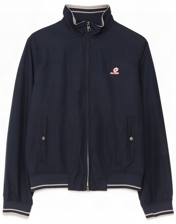 Giacca bomber da uomo Lotto UK 42 XL Blu navy Poliestere