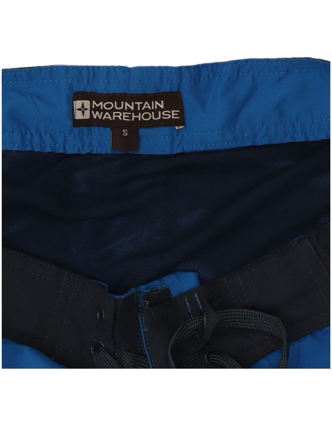 Pantaloncini da bagno da uomo Mountain Warehouse Piccoli in poliestere a righe blu