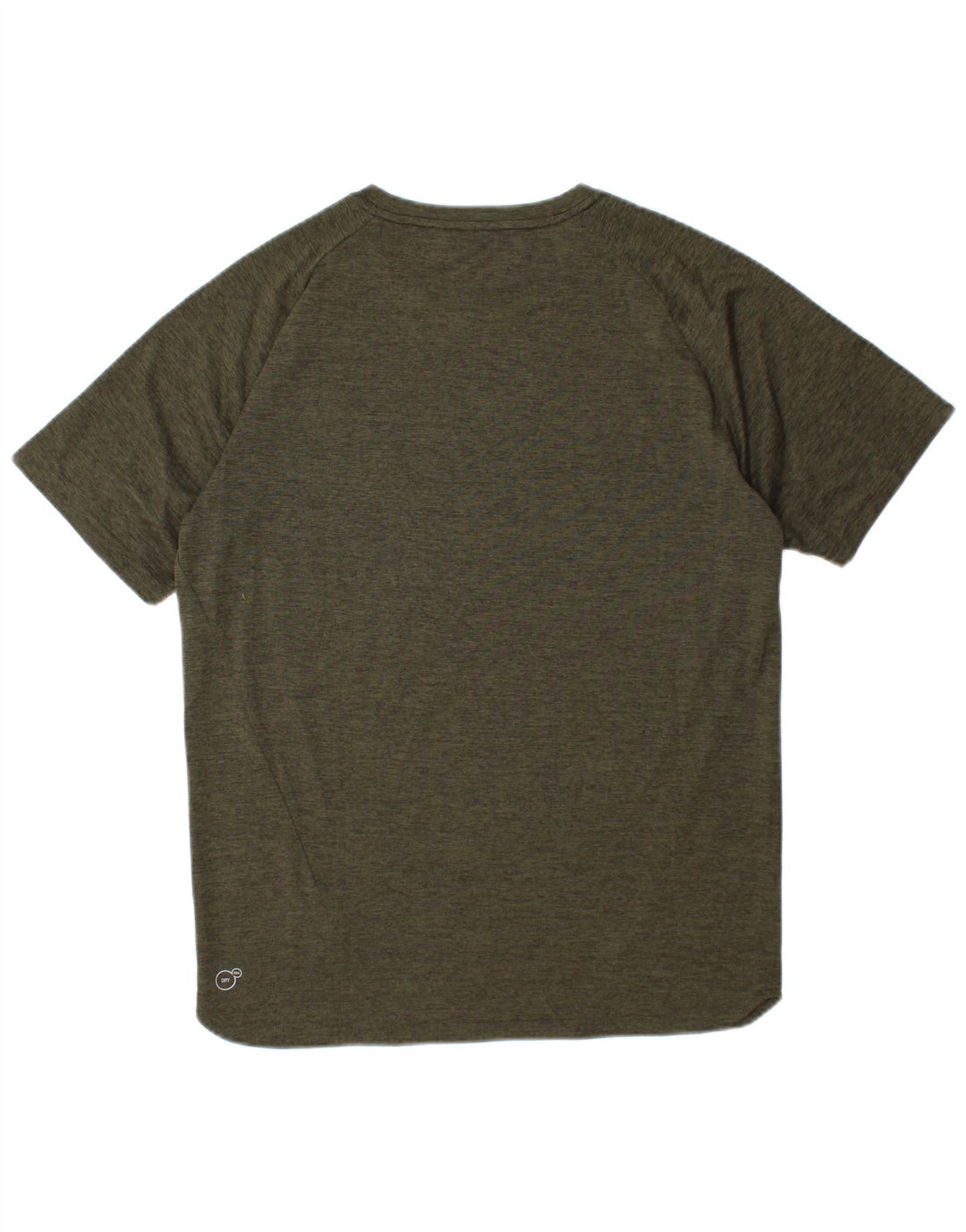T-shirt grafica da uomo Puma Top Small in poliestere kaki