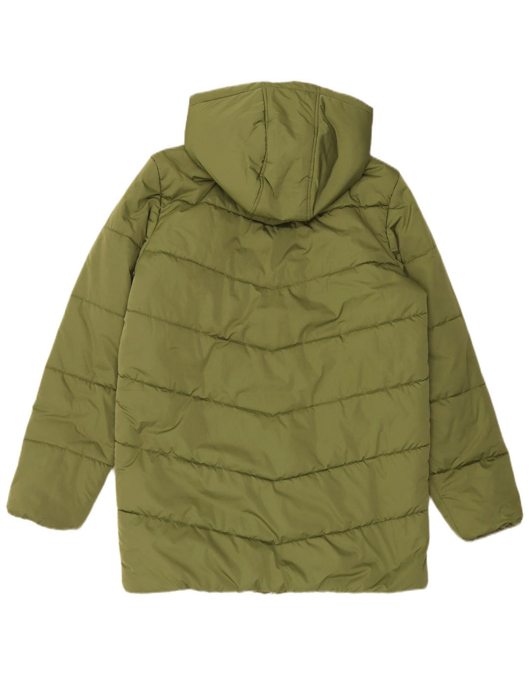 Cappotto imbottito con cappuccio da donna Vans UK 16 grande verde