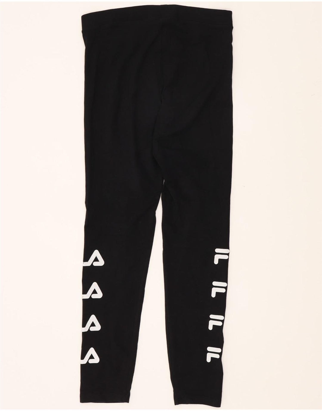 Leggings grafici da donna Fila UK 12 cotone nero medio