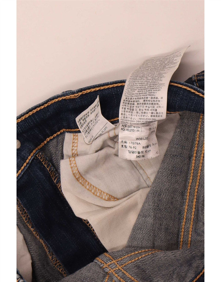 Levi's Uomo 514 Jeans dritti W30 L32 Cotone blu navy