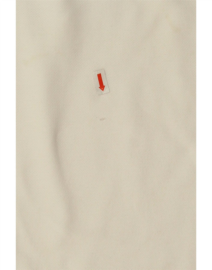 Polo Uomo Slam Large in Cotone Bianco