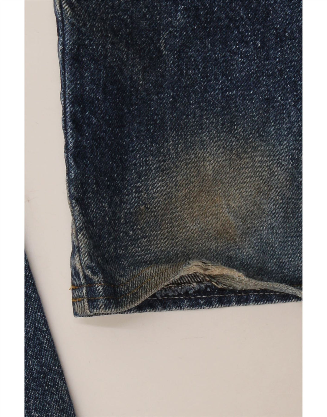 Jeans dritti da uomo vestibilità regolare Carrera W36 L29 cotone blu