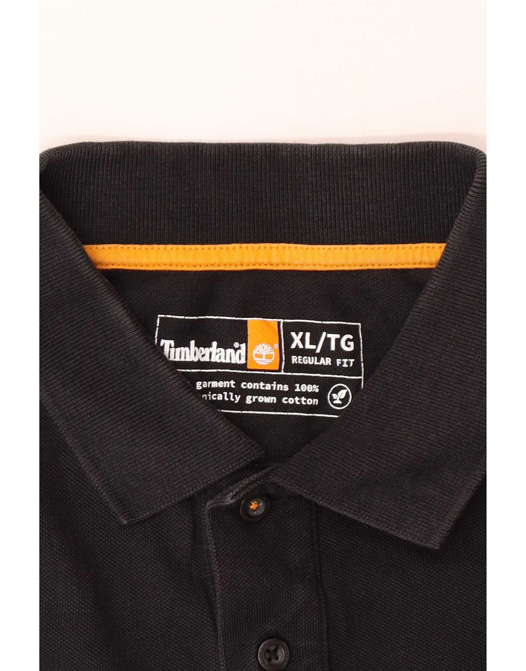 Polo Timberland da uomo vestibilità regolare XL in cotone nero