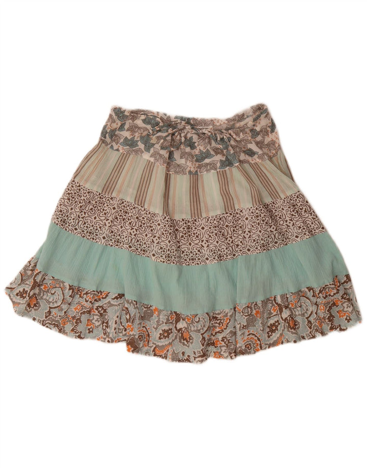 Columbia Womens Mini Skirt Medium W30 Multicoloured Paisley Cotton