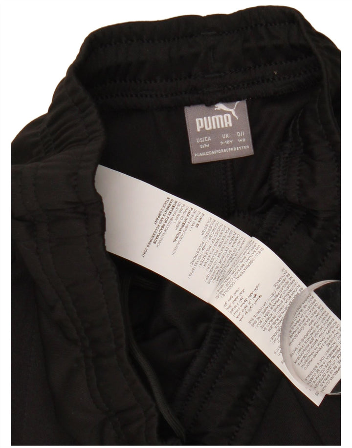 Pantaloni della tuta da ragazza Puma 9-10 anni Poliestere color block nero