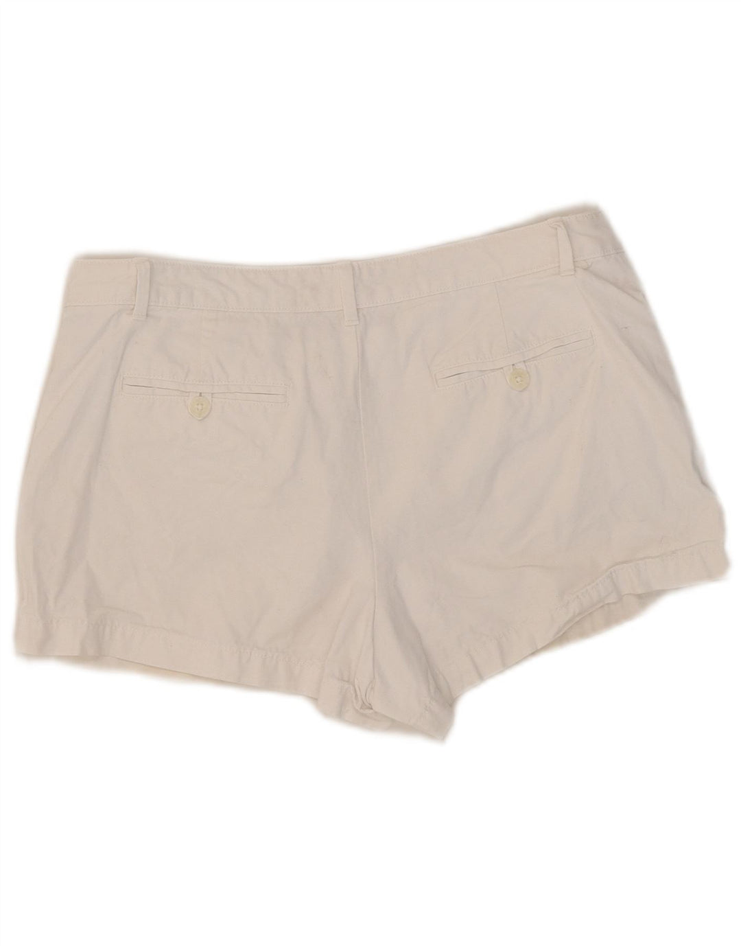 Pantaloni caldi da donna Gap US 10 Large W32 cotone bianco